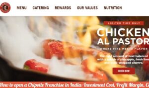 How to open a Chipotle Franchise in India - Investment Cost, Profit Margin, Contact Number